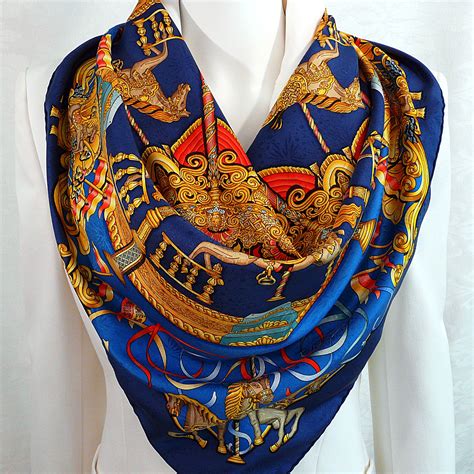 hermes scarf latest design